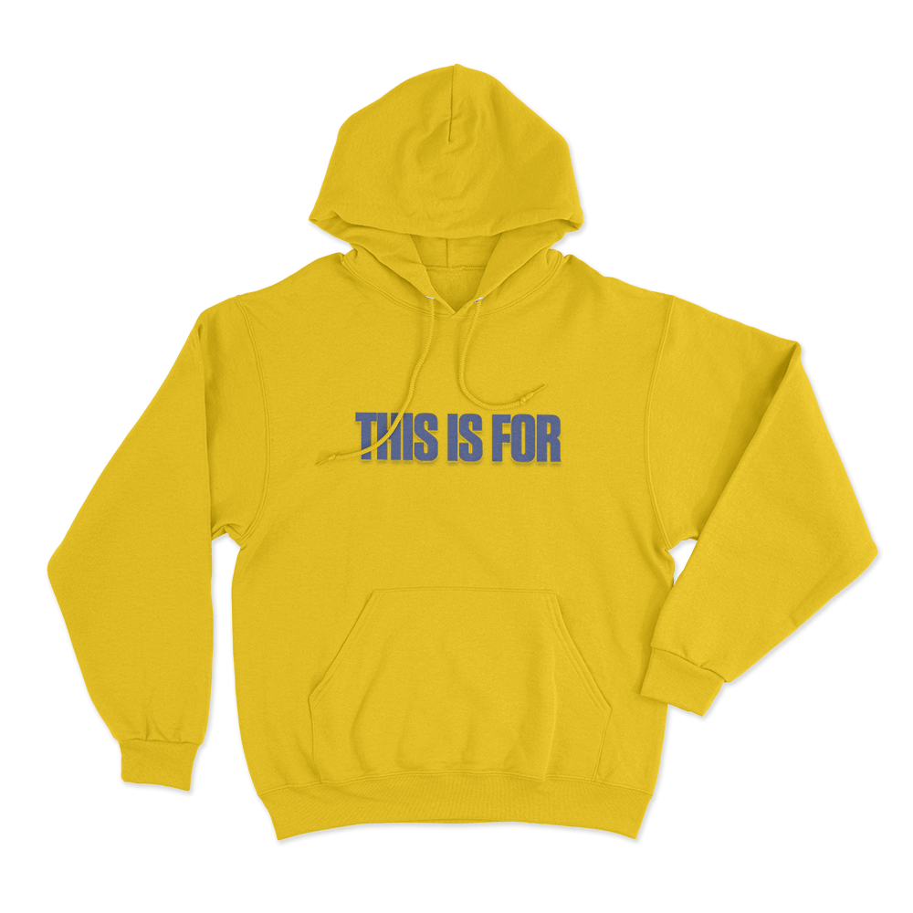 This Is For Unisex Hoodie Yellow This Is For Unisex Hoodie Yellow