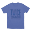 Twice 2025 2026 Tour Unisex T Shirt Blue