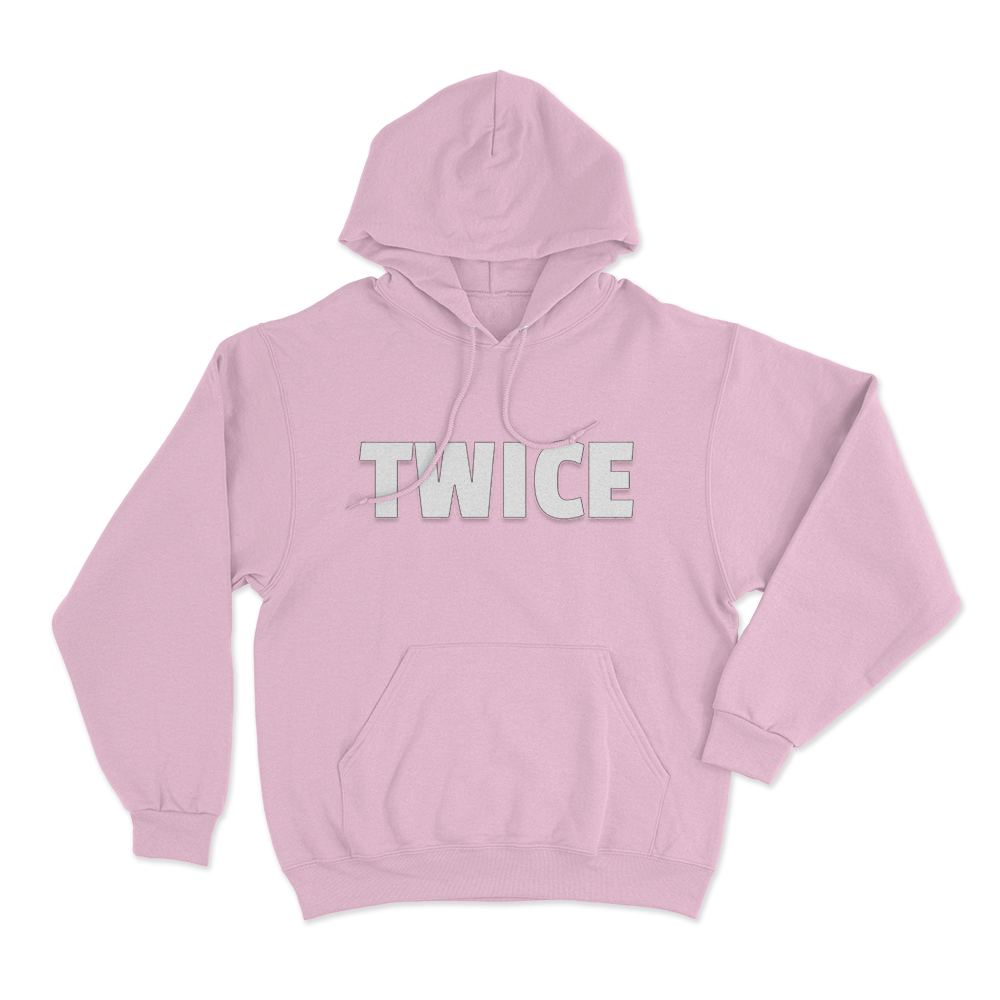 Twice Unisex Hoodie Pink Twice Unisex Hoodie Pink