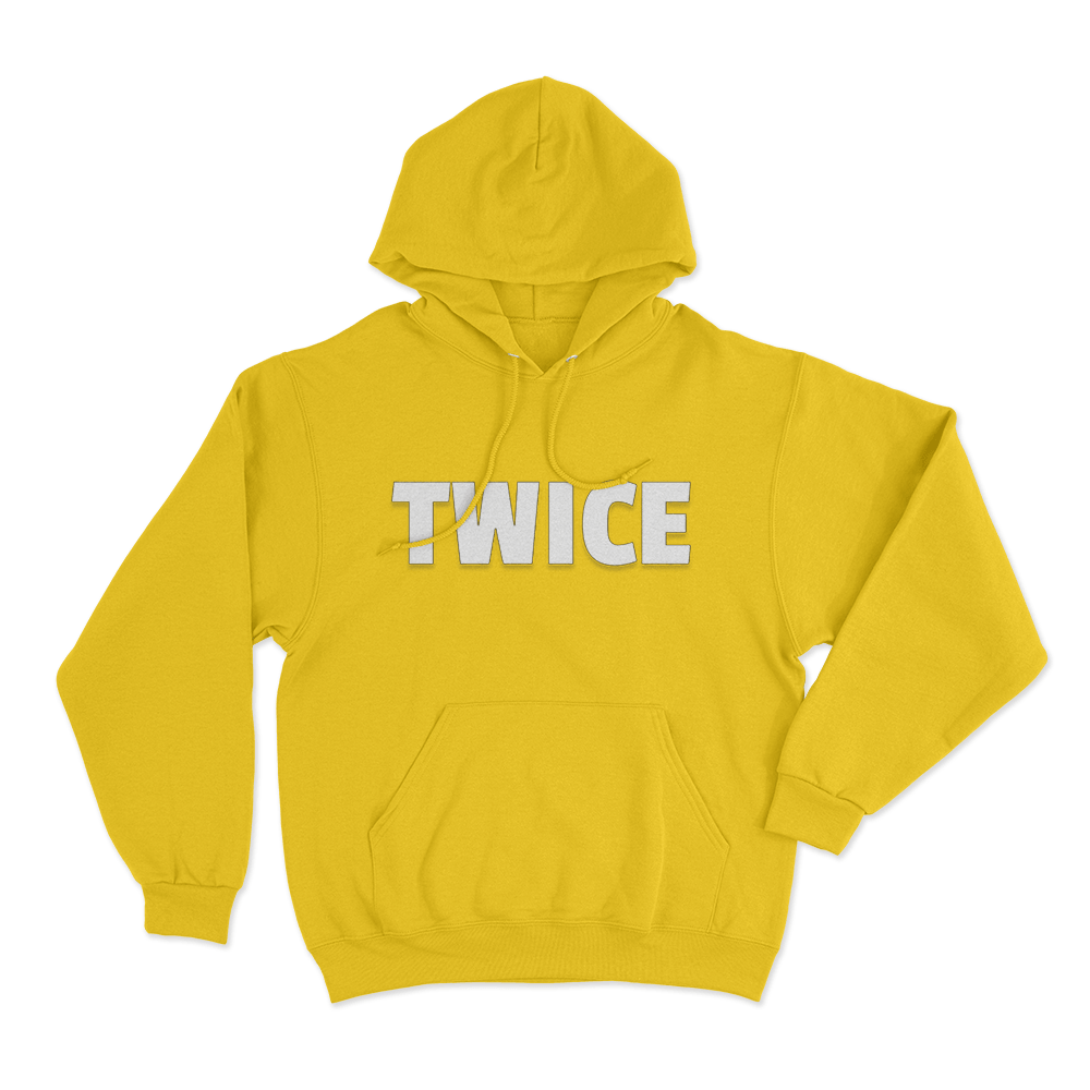 Twice Unisex Hoodie Yellow Twice Unisex Hoodie Yellow